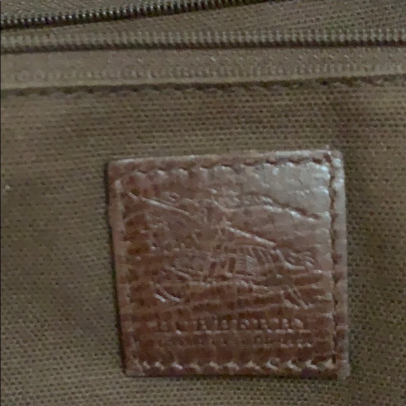 Burberry Canvas Hobo 100% Authentic - Picture 4 of 8